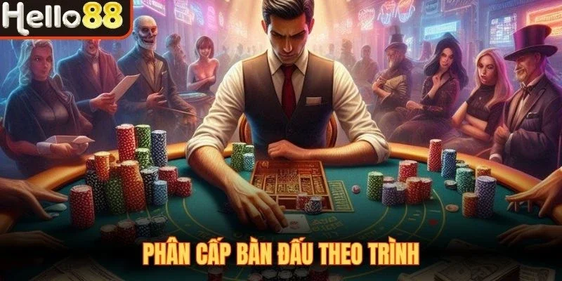 Phân cấp bàn đấu theo trình