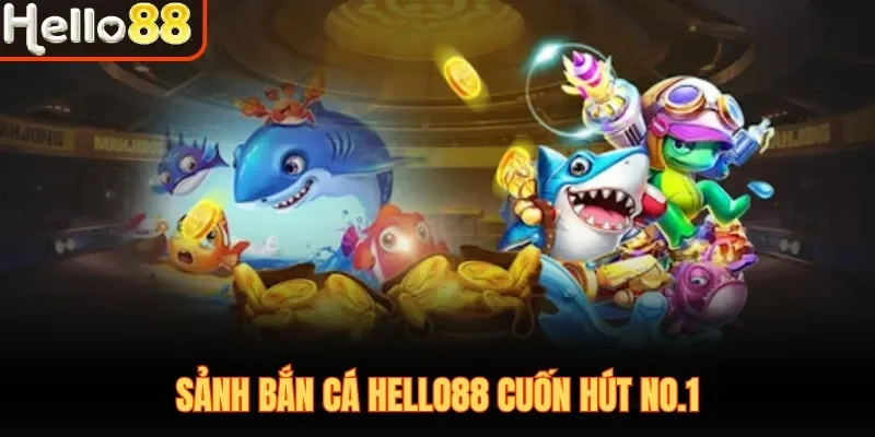 Sảnh bắn cá Hello88 cuốn hút No.1