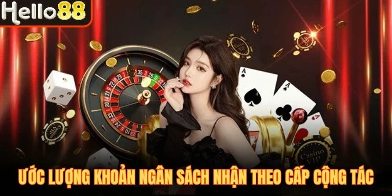 Ước lượng khoản ngân sách nhận theo cấp cộng tác